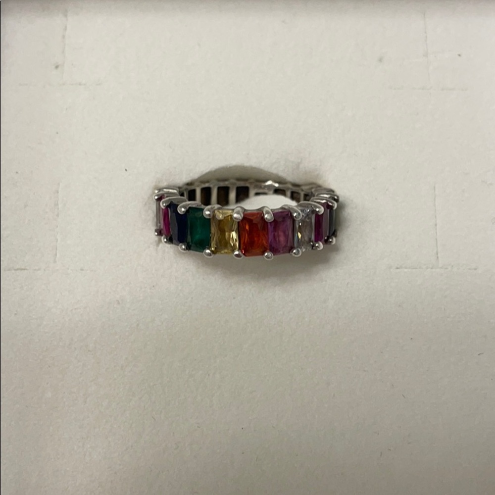 Sterling Silver Gemstone Ring